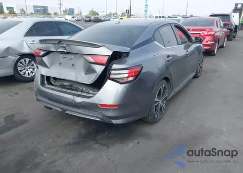 2020 Nissan Sentra Sr Xtronic Cvt z USA, uszkodzony, nr VIN 3N1AB8DV0LY226491